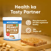 4 - Myfitness by brnd.me Original Peanut Butter,  1.25 kg  Crunchy 