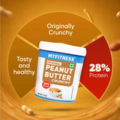 9 - Myfitness by brnd.me Original Peanut Butter,  1.25 kg  Crunchy 