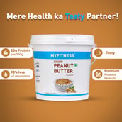 3 - Myfitness by brnd.me Original Peanut Butter,  2.5 kg  Smooth 