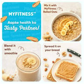 8 - Myfitness by brnd.me Natural Peanut Butter,  510 g  Crunchy 