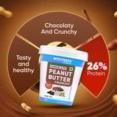 8 - Myfitness by brnd.me Chocolate Peanut Butter,  510 g  Crunchy 