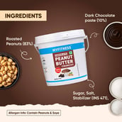 6 - Myfitness by brnd.me Chocolate Peanut Butter, 2.5 kg Crunchy