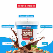 4 - Myfitness by brnd.me Chocolate Peanut Butter Junior,  510 g  Crunchy 