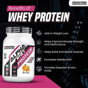 6 - Getmymettle Alpha Whey Protein,  2.2 lb  Banana Delight 