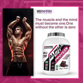 8 - Getmymettle Alpha Whey Protein, 2.2 lb Divine Coffee