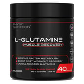 1 - Physic Nutrition L-Glutamine, 0.44 lb Unflavoured