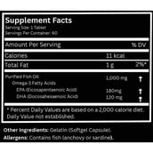 4 - Physic Nutrition Omega-3 Fish Oil,  60 tablet(s) 