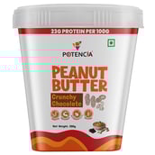 1 - Potencia Peanut Butter,  200 g  Crunchy Chocolate 