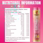 2 - Potencia Electrolyte Effervescent,  15 tablet(s)  Rose Lemonade 