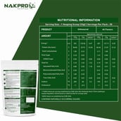 5 - Nakpro Vegan Platinum Soy Protein Isolate,  2.2 lb  Vanilla 