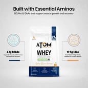 4 - AS-IT-IS Nutrition ATOM Whey Protein XL, 2.2 lb Dubai Kunafa