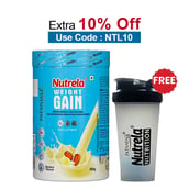Nutrela Weight Gainer, 1.1 lb Banana