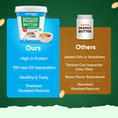 5 - Myfitness by brnd.me Natural Peanut Butter, 510 g Smooth