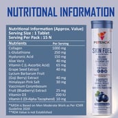 2 - Potencia Skin Fuel Effervescent, 15 tablet(s) Mint Blueberry (Pack of 3)