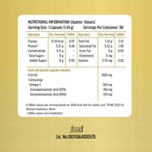 11 - HealthKart HK Vitals Omega 3 1000mg with 180mg EPA and 120mg DHA,  90 capsules