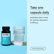 10 - HealthKart HK Vitals Fish Oil 1000mg with 180mg EPA and 120mg DHA,  30 capsules
