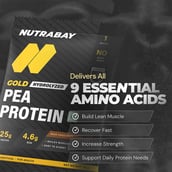 3 - Nutrabay Gold Pea Protein,  0.09 lb  Rich Chocolate Creme (Single Serve) 
