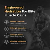 4 - Nutrabay Gold 2:1:1 BCAA + Electrolytes, 0.55 lb 31 Servings Guava Punch
