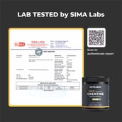 4 - Nutrabay Gold Micronised Creatine Monohydrate,  Lemon  0.26 lb 