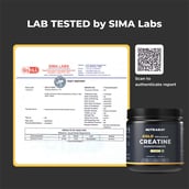 4 - Nutrabay Gold Micronised Creatine Monohydrate,  Lemon  0.55 lb 