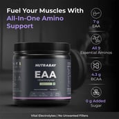 3 - Nutrabay Pro EAA+ Electrolytes,  Lemon Lime  0.55 lb  25 Servings 