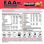 3 - White Wolf EAA, Strawberry Kiwi 1.05 lb 30 Servings