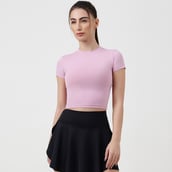 1 - ZVERSE MotionSculpt Training Top, Blush Charge Medium