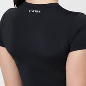6 - ZVERSE MotionSculpt Training Top,  Black Riot  Small