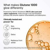 1 - Glutone 1000 Setria Glutathione Effervescent,  Unflavoured (Pack of 6)  15 tablet(s) 