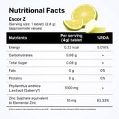 4 - Escor-Z Effervescent,  20 tablet(s)  Lime and Lemon 