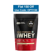 ON (Optimum Nutrition) Gold Standard 100% Whey Protein,  1 lb  Vanilla Ice Cream 