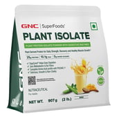 3 - GNC Plant Protein Isolate,  2 lb  Mango 