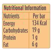 1 - On The Run Energy Bar,  6 Piece(s)/Pack  Oat & Apricot 