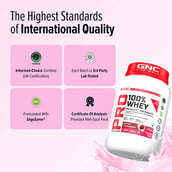 9 - GNC Pro Performance 100% Whey Protein New Formulation, 2 lb Creamy Strawberry