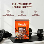 6 - Pintola High Protein Oats, 1 kg Dark Chocolate