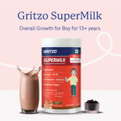 1 - Supermilk Gritzo Growth for Boy 13+ years, 400 g Cafe Mocha