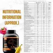 3 - BeastLife Anabolic Mass Gainer,  5.5 lb  Strawberry Banana 