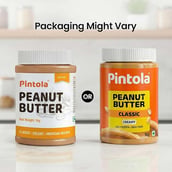 2 - Pintola Classic Peanut Butter, 1 kg Creamy