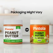 8 - Pintola All Natural Peanut Butter, 0.350 kg Crunchy