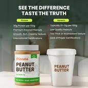 5 - Pintola All Natural Peanut Butter,  1 kg  Creamy 