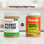2 - Pintola All Natural Peanut Butter, 1 kg Crunchy