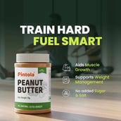 6 - Pintola All Natural Peanut Butter, 1 kg Extra Crunchy