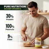 3 - Pintola Organic Peanut Butter, 1 kg Creamy