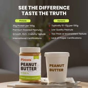 5 - Pintola Organic Peanut Butter, 1 kg Crunchy
