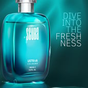 7 - Ustraa Cologne for Men,  100 ml  Scuba 
