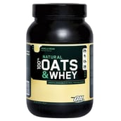 ON (Optimum Nutrition) Natural 100% Oats & Whey, 3 lb Vanilla Bean