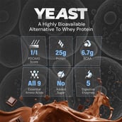 2 - Nutrabay Yeast Protein, 2.2 lb Rich Chocolate Creme