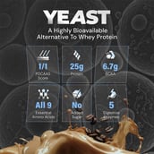 2 - Nutrabay Yeast Protein, 2.2 lb Cold Coffee