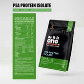2 - AS-IT-IS Nutrition Pea Protein Isolate, 1.1 lb Unflavoured