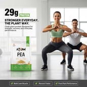 6 - AS-IT-IS Nutrition ATOM Pea Protein,  2.2 lb  Mango Fusion 